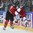 COLOGNE, GERMANY - MAY 20: Canada's Brayden Schenn #10 bodychecks Russia's Sergei Andronov #11 during semifinal round action at the 2017 IIHF Ice Hockey World Championship. (Photo by Matt Zambonin/HHOF-IIHF Images)

